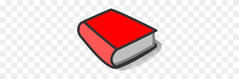 298x219 Libro Rojo Leyendo Imágenes Prediseñadas - Imágenes Prediseñadas De Lectura