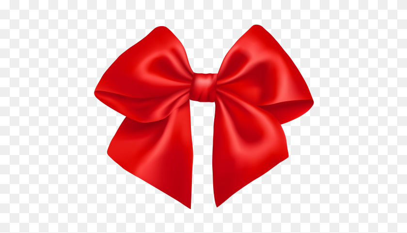 500x421 Red Bow Png Transparent Image - Red Bow PNG