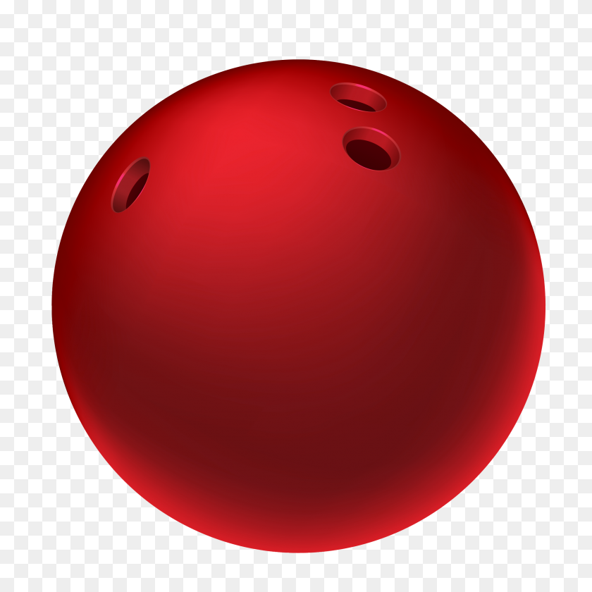 2296x2297 Red Bowling Ball Png Clipart - Red Ball Clipart