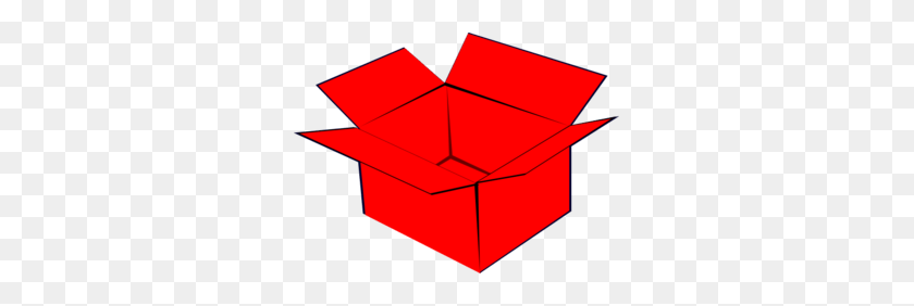 299x222 Красная Коробка Клипарты - Строительная Бумага Клипарт