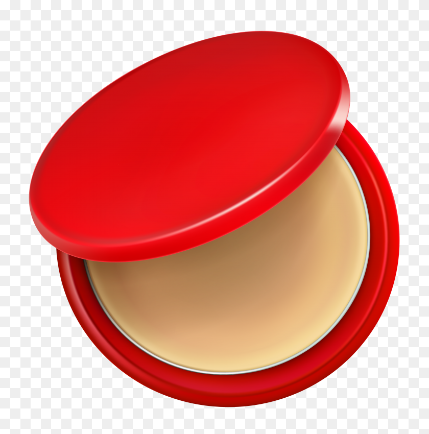 4080x4133 Red Box With Powder Png Clip Art - Red Oval PNG