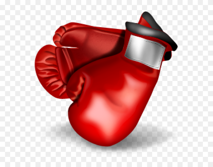 600x600 Red Boxing Gloves Clipart Free Png Download - Gloves PNG