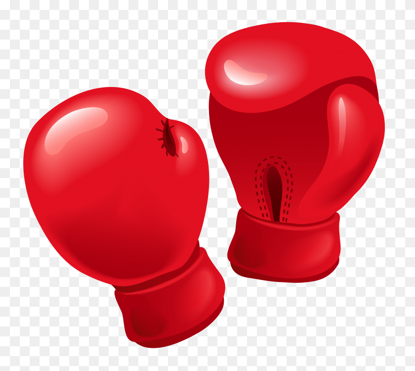 4976x4405 Red Boxing Gloves Png Vector - Gloves PNG