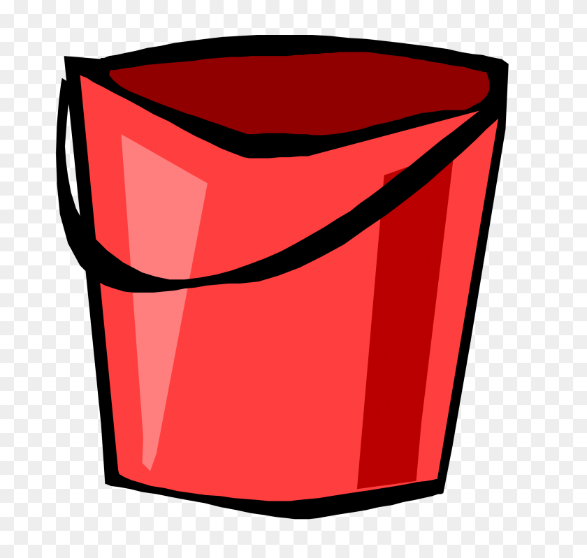 2532x2400 Red Bucket Icons Png - Bucket PNG