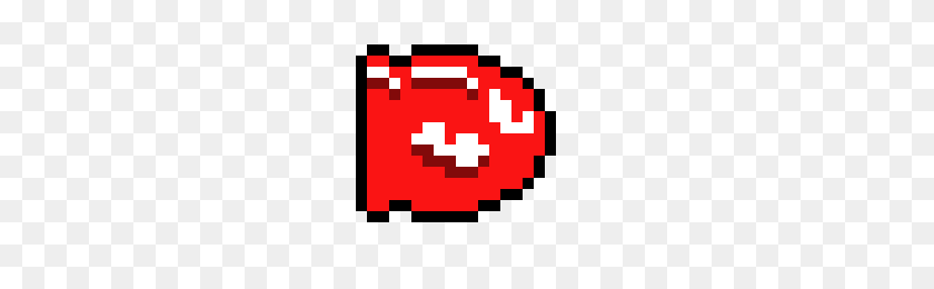 260x200 Красная Пуля Билл Pixel Art Maker - Пуля Билл Png