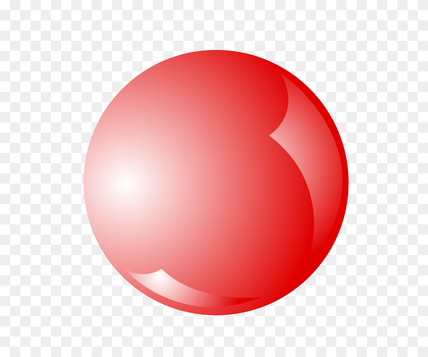 640x640 Red Button Circle Gradation Light Circle Three - Red Button Clipart