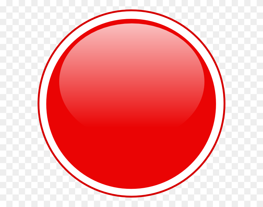 600x600 Red Button Icon Png - Red Oval PNG