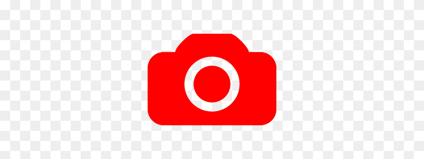 256x256 Red Camera Icon - Red Camera PNG