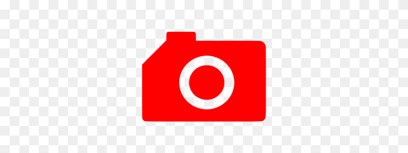 256x256 Red Camera Icon - Red Camera PNG
