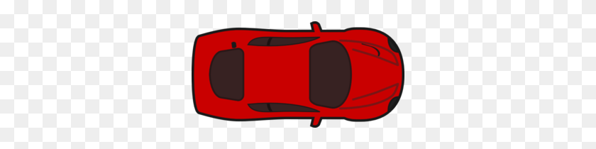 300x150 Red Car - Family In Car Clipart
