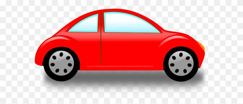 600x301 Красный Автомобиль Картинки - Автомобиль Клипарт Png