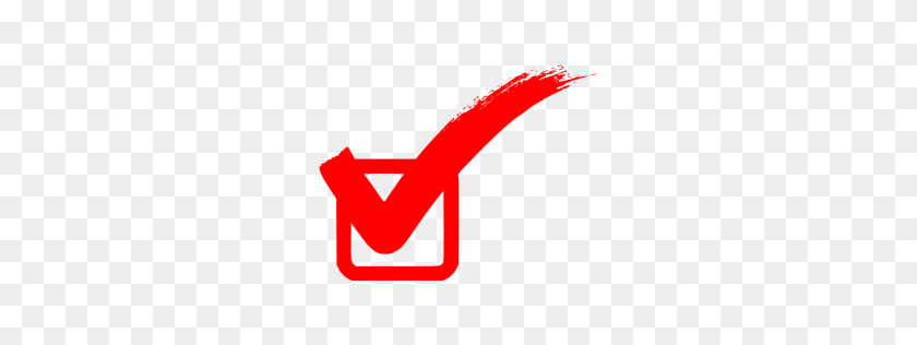 256x256 Red Check Mark Icon - Red Check Mark PNG