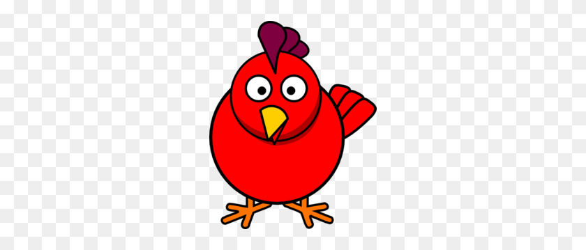 240x299 Red Chick Png, Clip Art For Web - Chicken Clipart PNG