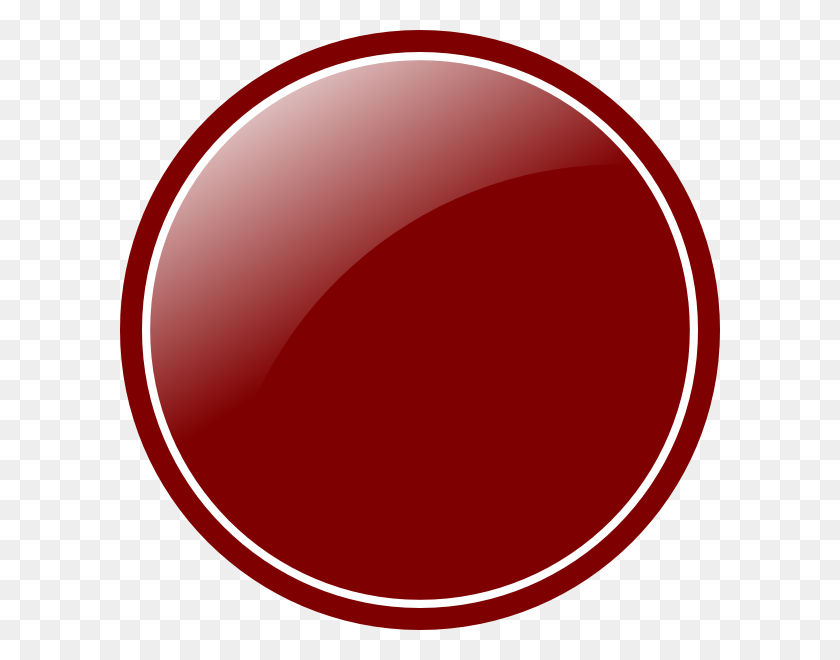 600x600 Red Circle Clipart - Red Circle Clipart