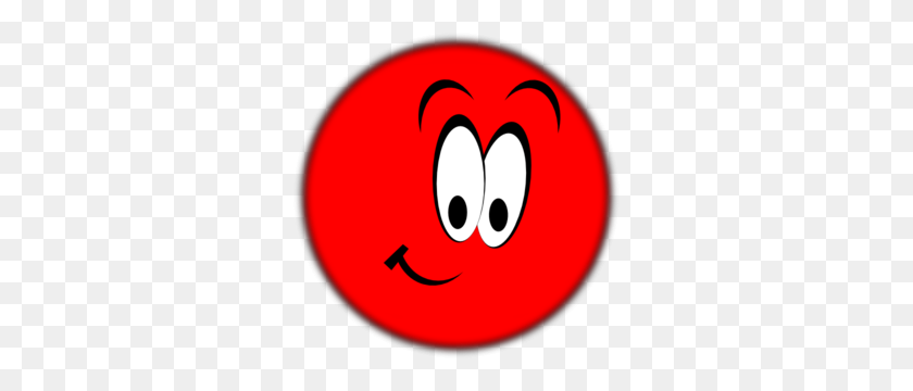 300x300 Red Circle Clipart - Red Dot Clipart
