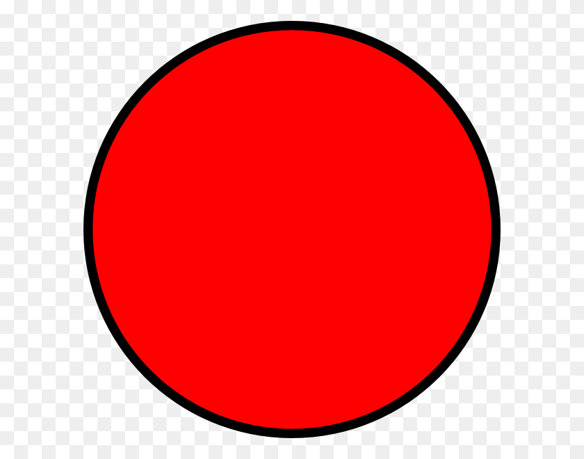 600x600 Red Circle Clip Art Vector - Www Clipart Com