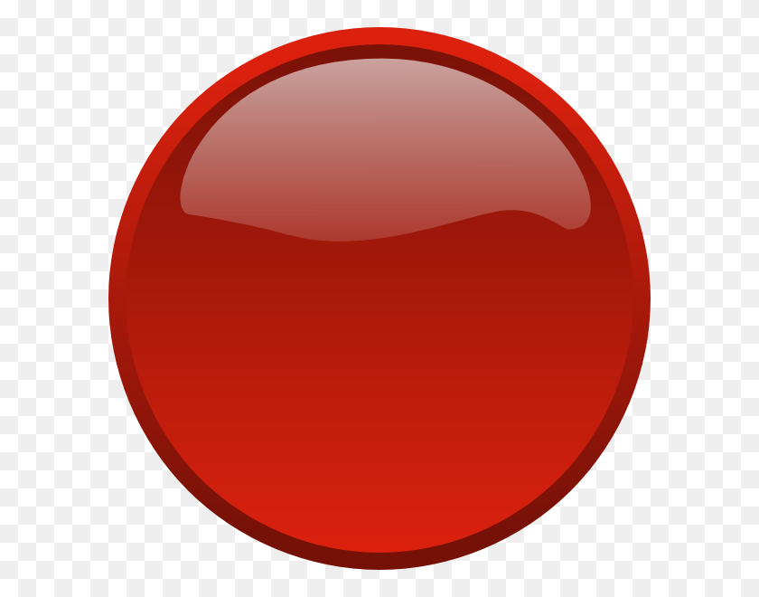 600x600 Красный Круг Без Фона Клипарт - Красный Фон Png