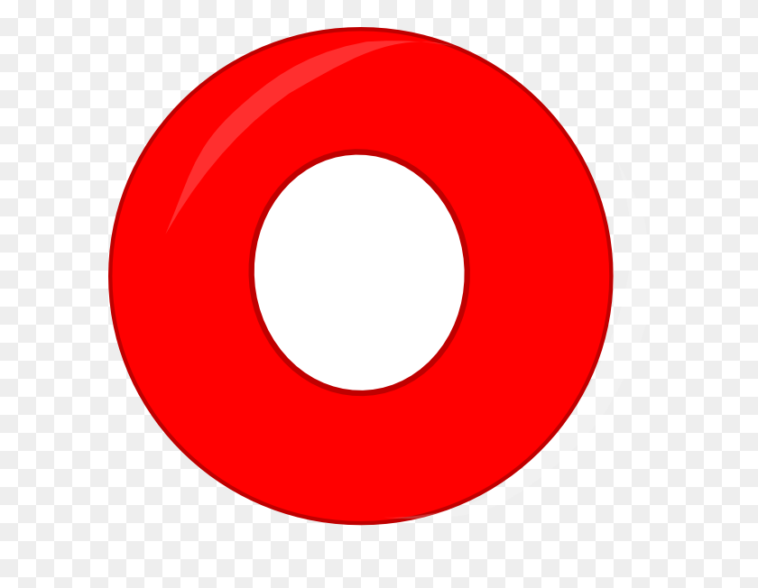 600x592 Red Circle, White Circle Inside Clip Art - White Circle Clipart