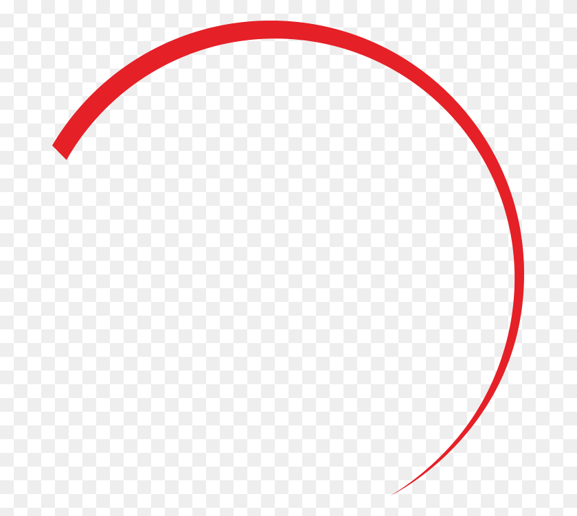 687x692 Red Circle With Slash Transparent, The Gallery - Circle Slash PNG