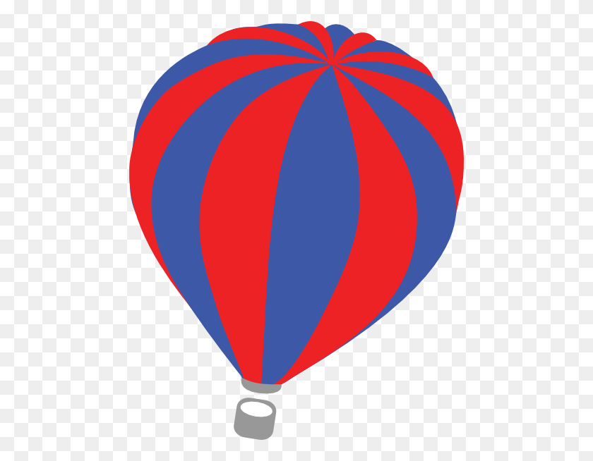474x594 Red Clipart Air Balloon - Air Clipart