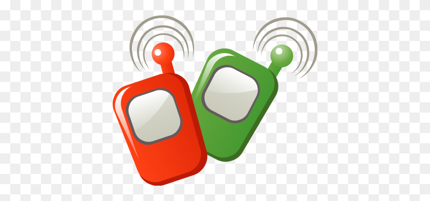 400x333 Красный Клипарт Мобильный Телефон - Без Мобильного Телефона Клипарт