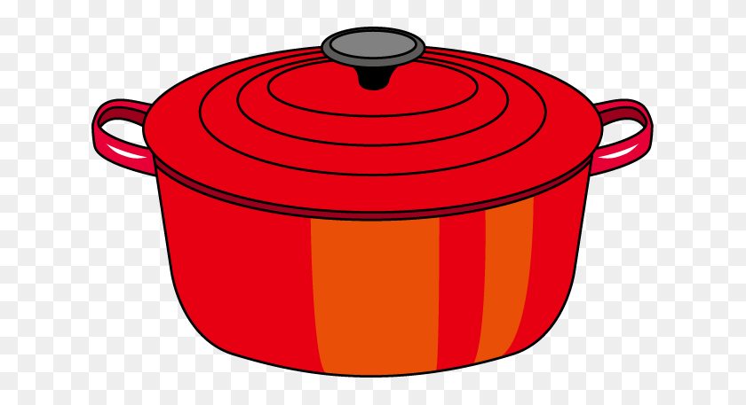 633x397 Red Clipart Pan - Rice Clipart