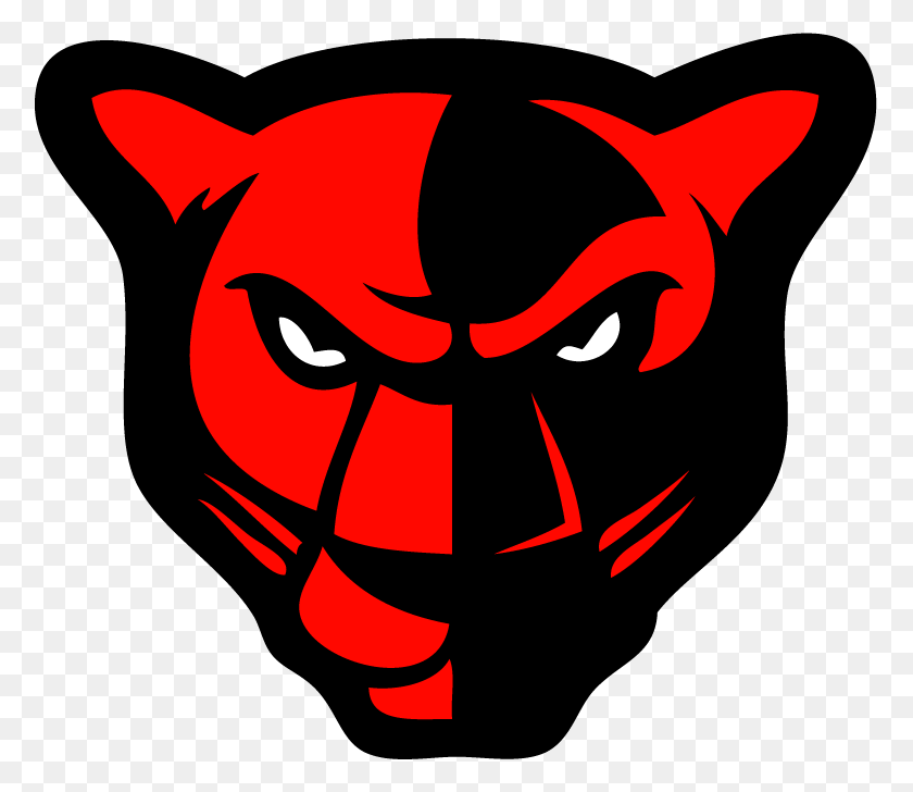 775x668 Red Clipart Panther - Bearcat Clipart