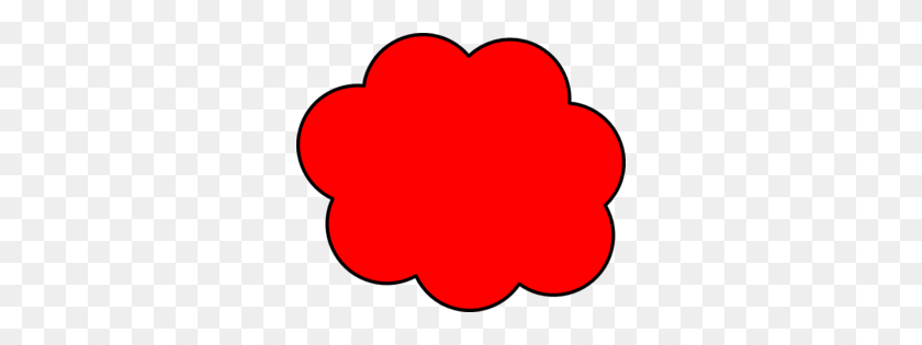 300x255 Красное Облако Картинки - Облако Прозрачный Клипарт