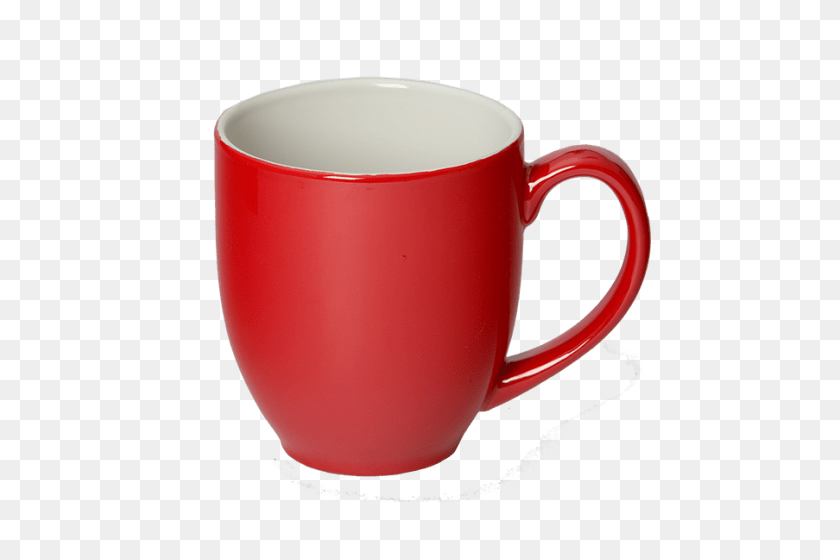500x500 Red Coffee Mug Transparent Png - Coffee Mug PNG
