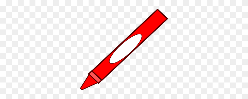 298x276 Red Crayon Clip Art - Clipart Crayon