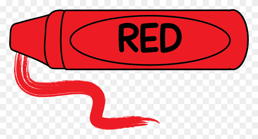 1600x809 Crayón Rojo Clipart - Ruby Clipart