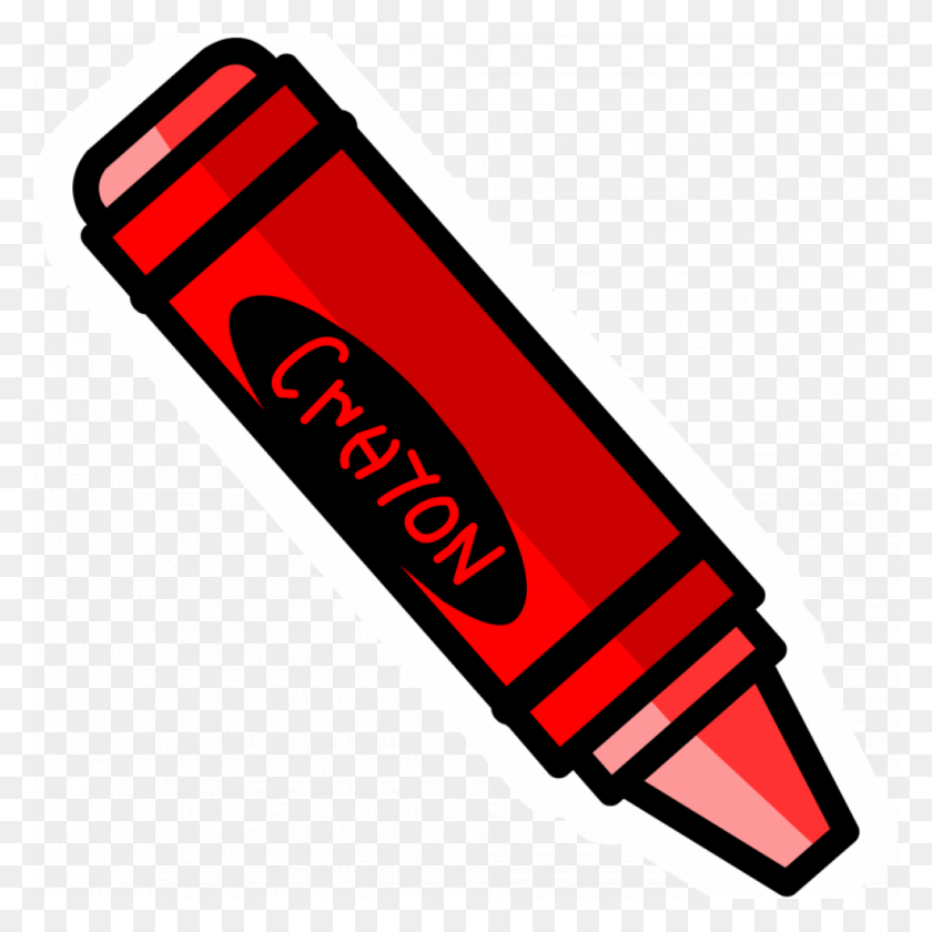 1024x1024 Скачать Бесплатный Клипарт Red Crayon - Purple Crayon Clipart