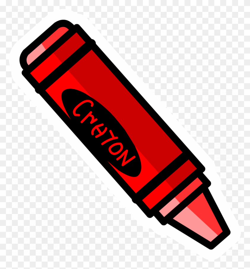 817x886 Red Crayon Clipart Red Crayon Clipart - Red Crayon Clipart