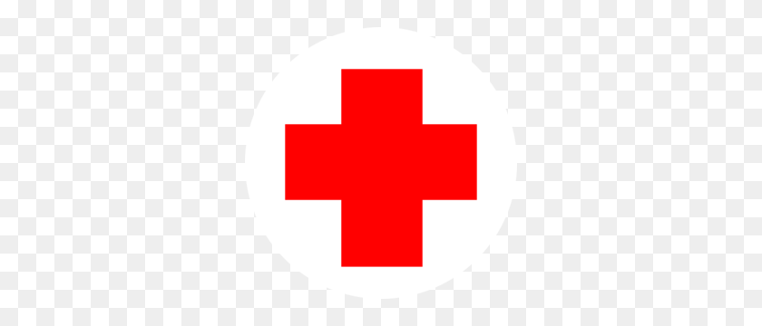 300x300 Красный Крест Круг Картинки - Крест Клипарт Бесплатно