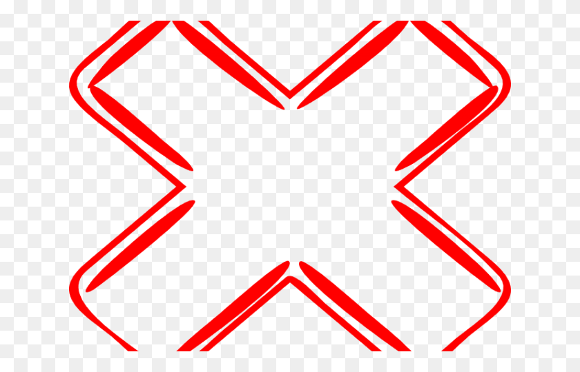 640x480 Red Cross Clipart Wrong Answer - Answer Clipart