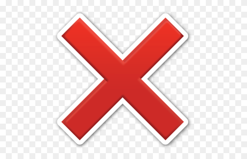 480x480 Red Cross Mark Png Pic - Red Cross PNG