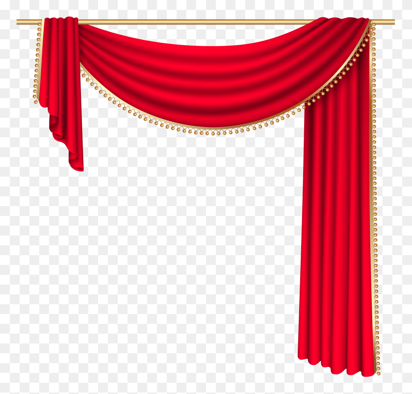 5055x4821 Red Curtain Background Png - Red Curtain Clipart