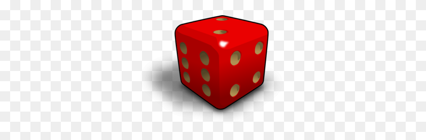 299x216 Red Dice Clip Art - Red Dice PNG