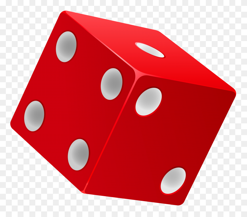 6000x5225 Dados Rojos Png Clipart - Rolling Dice Clipart