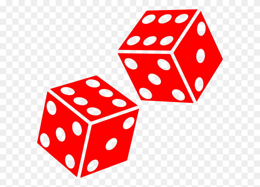 600x546 Red Dice Png Clipart Best - Red Dice PNG