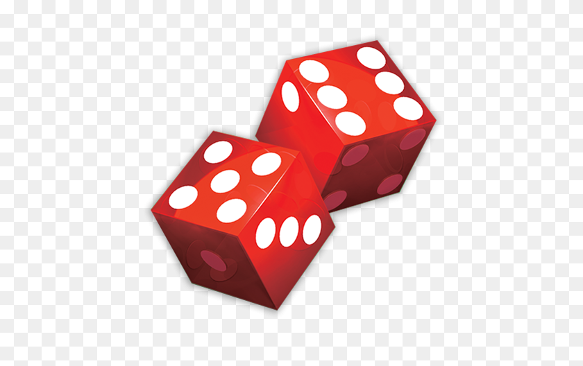 454x468 Red Dice Wild Super Deluxe Character - Red Dice PNG