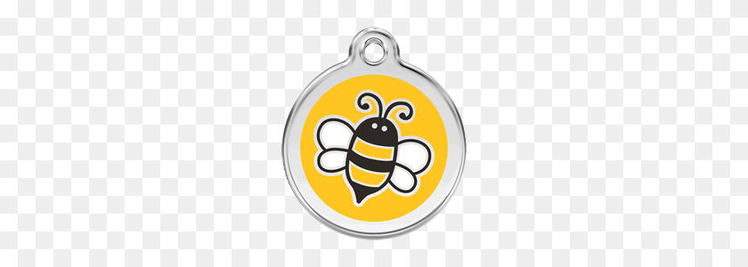 360x240 Red Dingo Enamel Tag Bumble Bee Yellow Ey Ye - Bumble Bee PNG