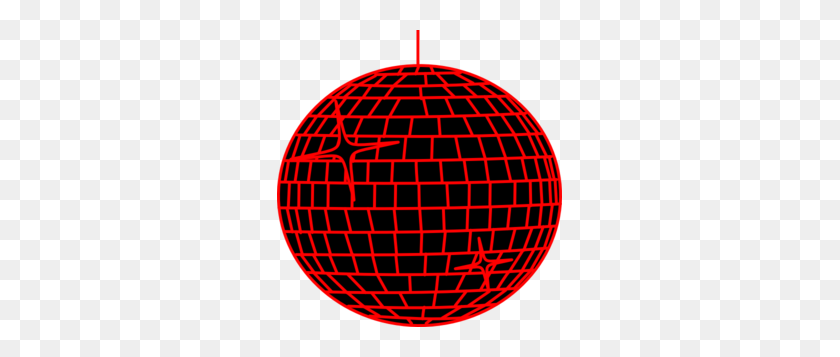 285x297 Red Disco Ball Clip Art - Disco Ball PNG