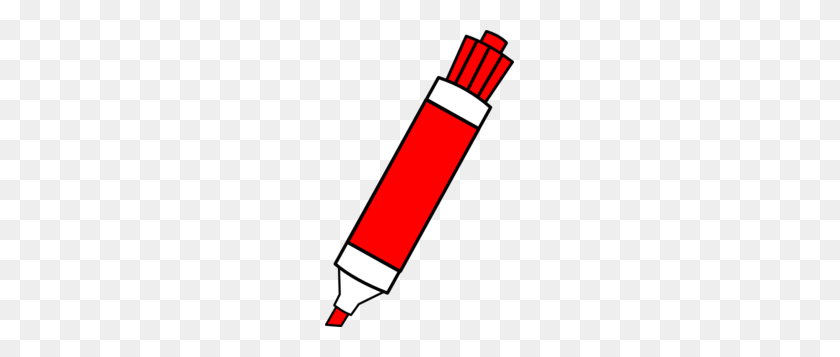 189x297 Red Dry Erase Marker Clip Art - Eraser Clipart