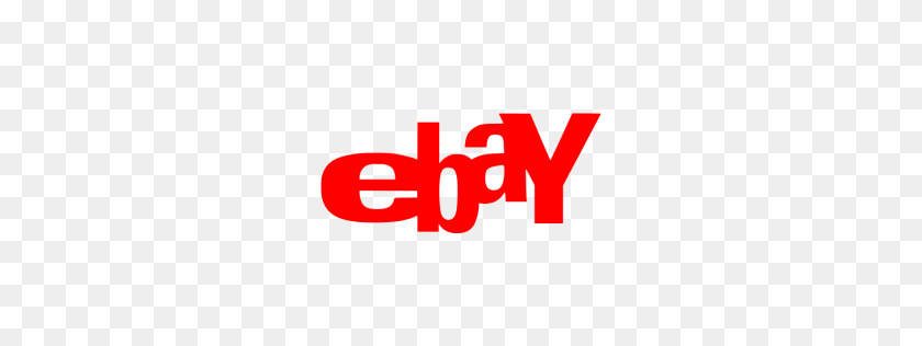 256x256 Icono Rojo De Ebay - Logotipo De Ebay Png