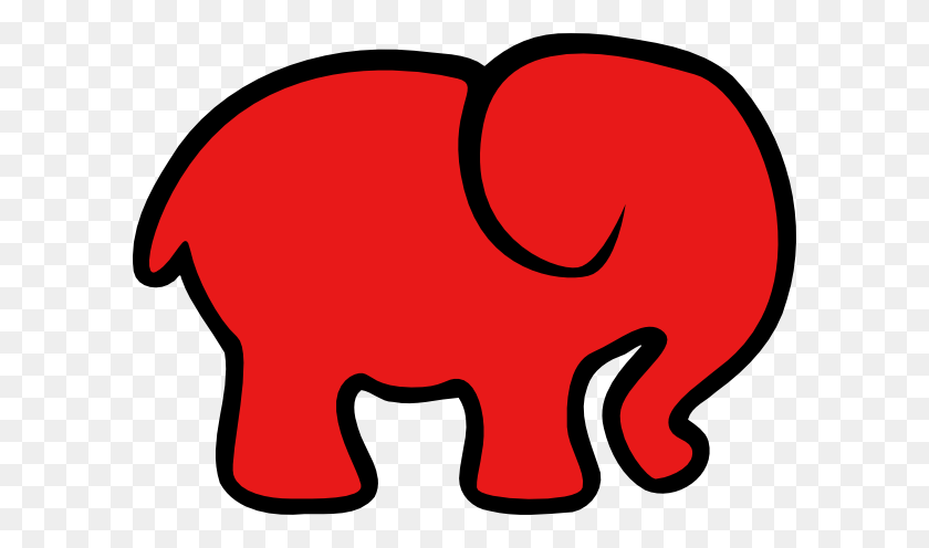 600x436 Red Elephant Clip Art - Indian Girl Clipart