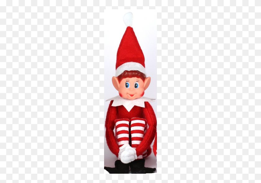 530x530 Red Elf - Elf On The Shelf PNG