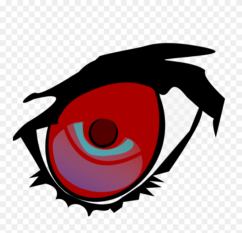 750x750 Red Eye Drawing Clip Art For Liturgical Year Wink - Galaxy Clipart