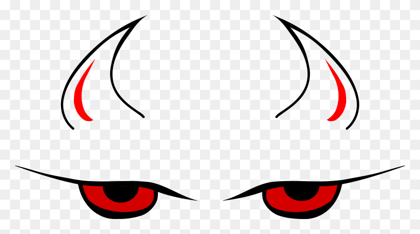 2400x1260 Red Eyes Clipart Monster - Eye Images Clip Art