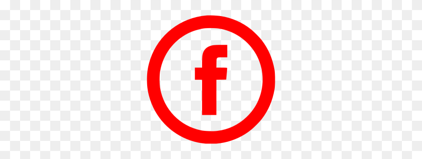 256x256 Red Facebook Icon - Facebook Icon PNG